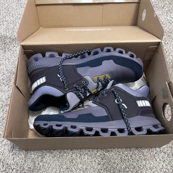 On Running Cloud Hi Edge Pepple & Lilac Sneaker Size 11 - Picture 10 of 11